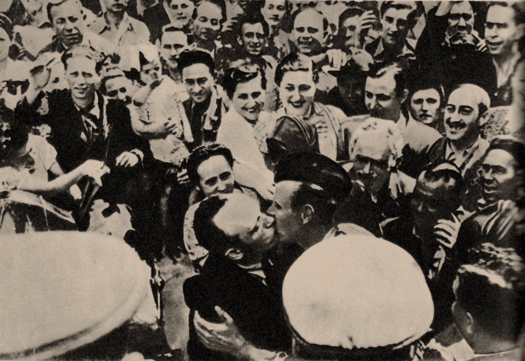 Detail of The Soviet Red Army in Kishinev, 1940, 1940 by Anonymous