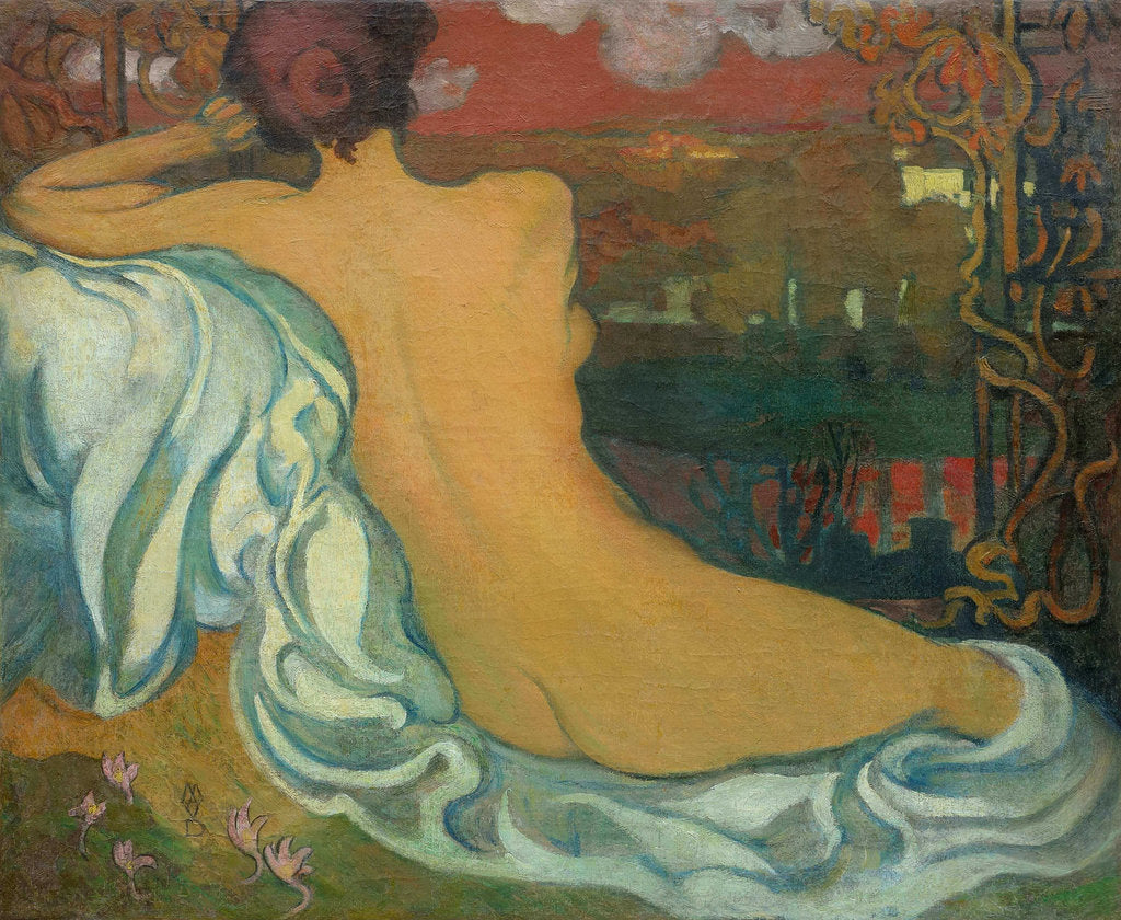 Detail of Nude at Dusk, ca 1892 by Anonymous