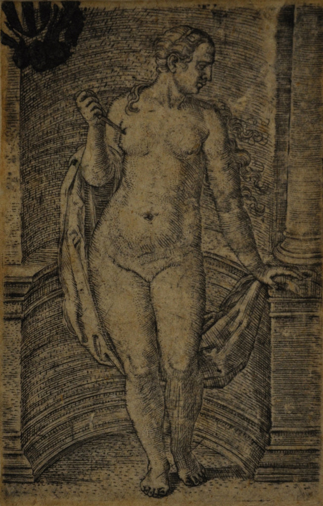 Detail of Lucretia, ca 1530 by Anonymous