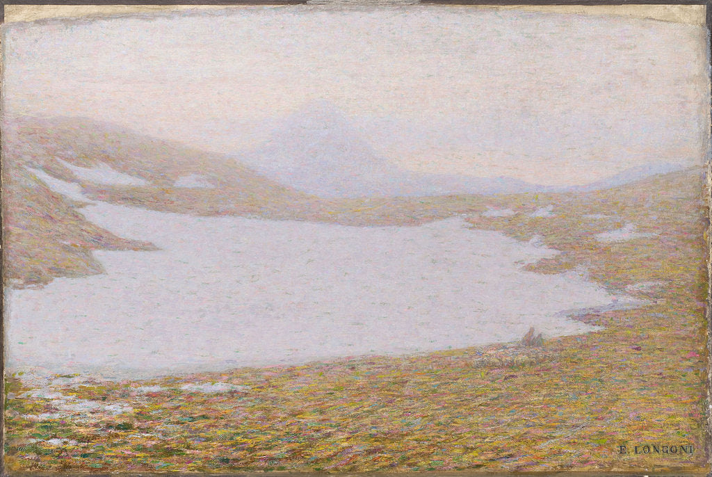 Detail of Spring in the High Mountains, 1912 by Anonymous