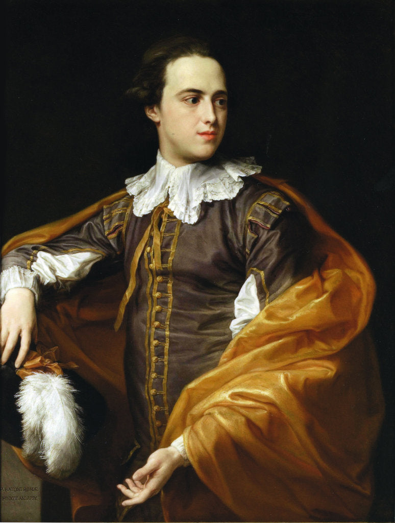 Detail of Portrait of Sir Charles Watson, 1775 by Anonymous