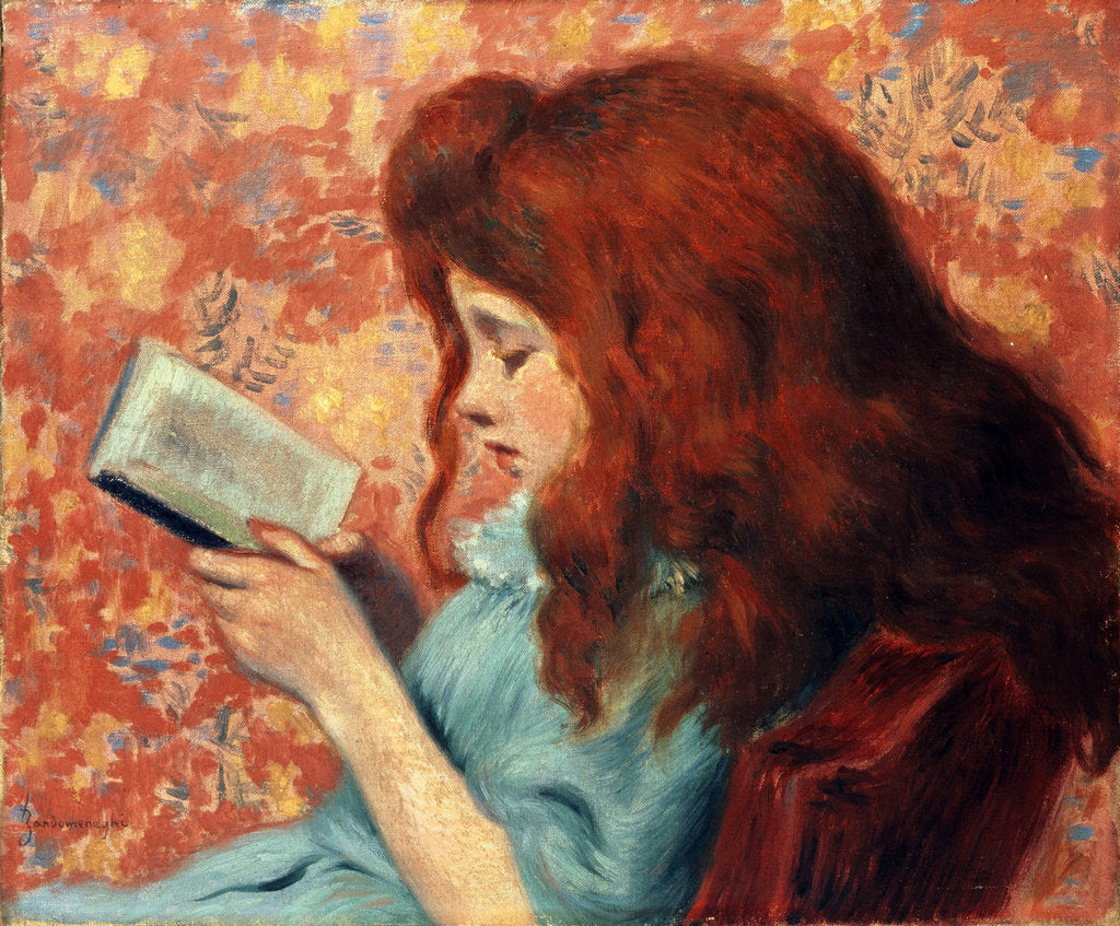 Detail of Little Red Haired Girl by Anonymous