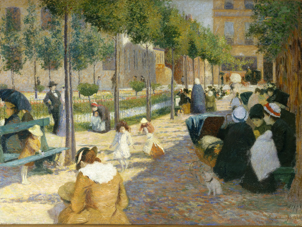 Detail of Place dAnvers, 1880 by Anonymous