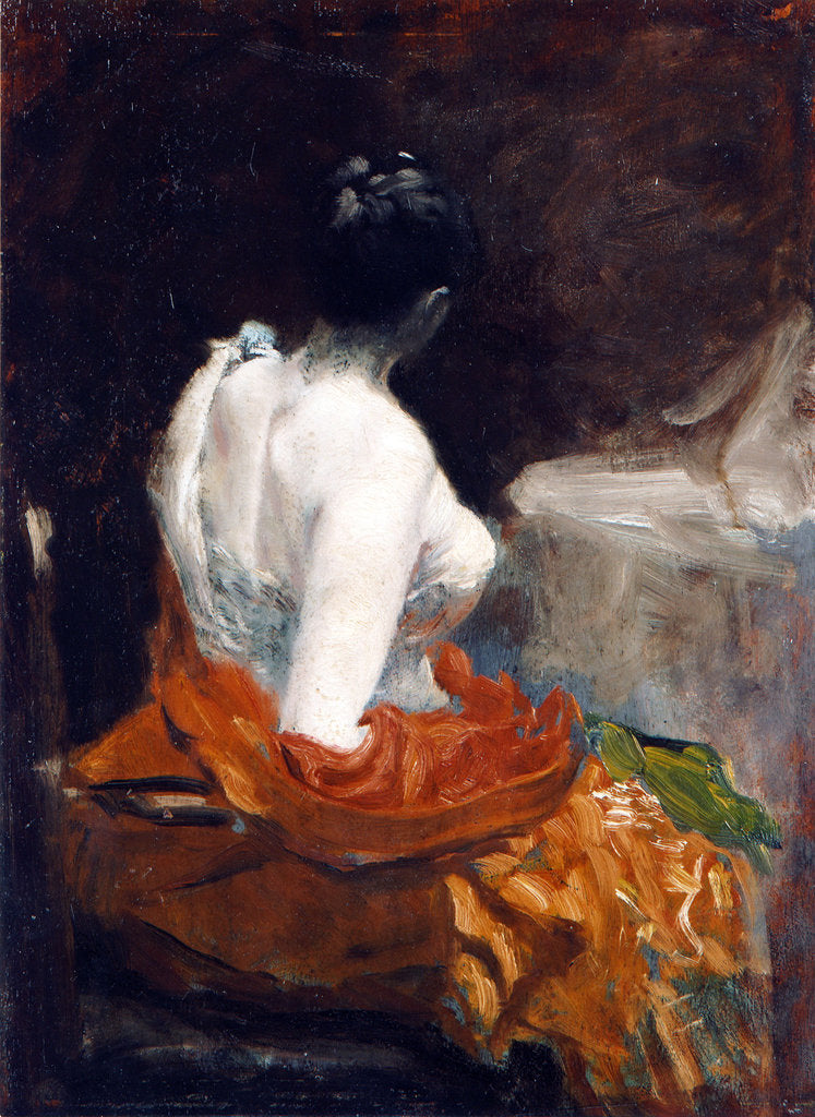 Detail of Before the Ball, 1879 by Anonymous