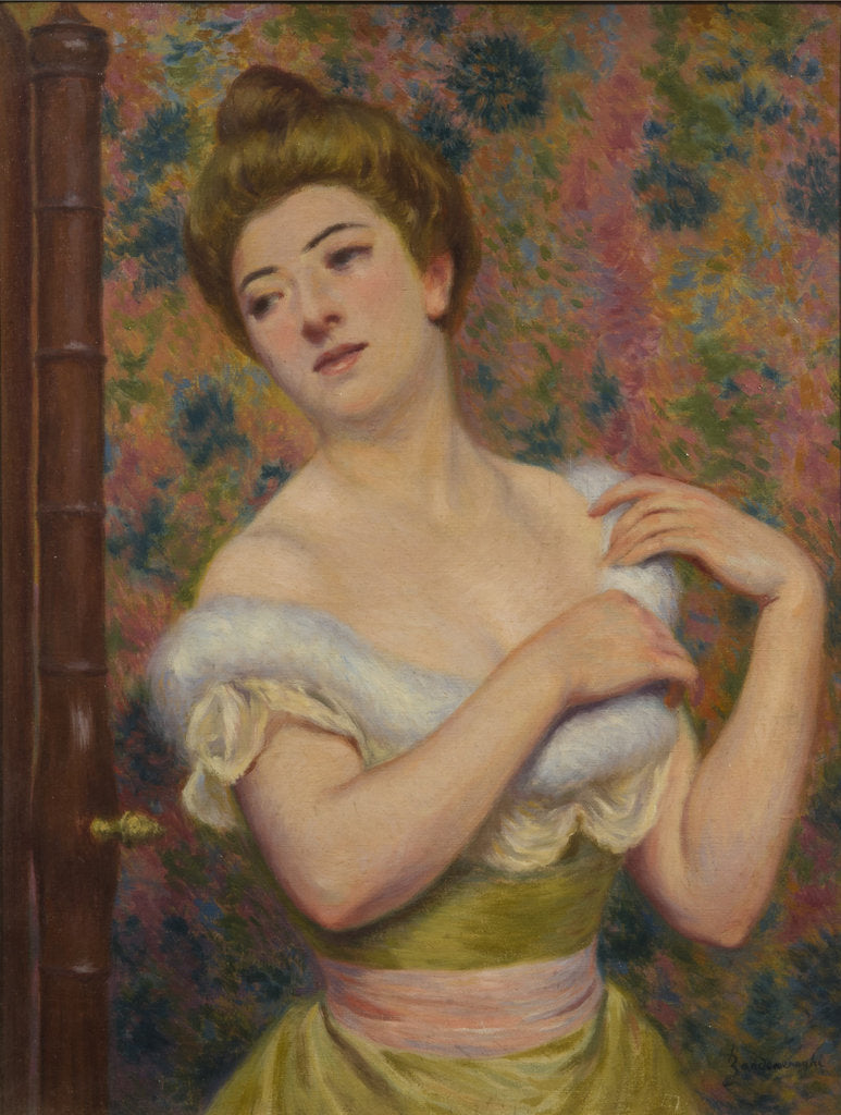 Detail of Woman Before a Mirror by Anonymous