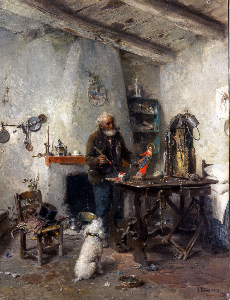 Detail of Figurine Maker (Il figurinaio), 1888 by Anonymous