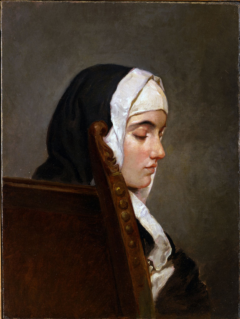 Detail of The Nun by Anonymous