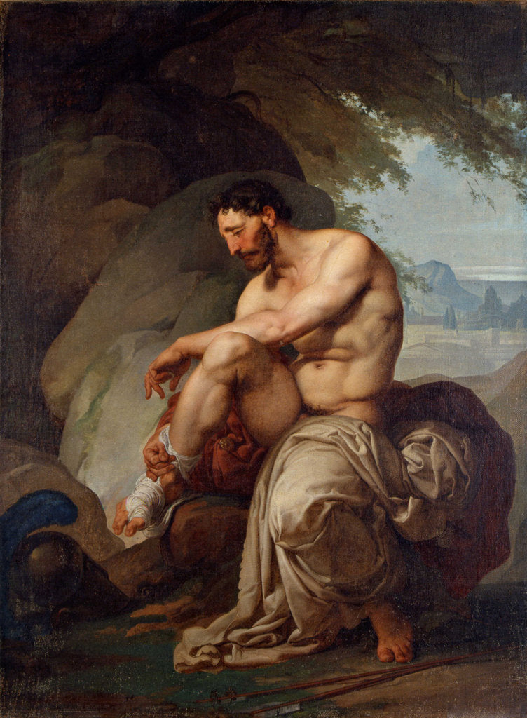 Detail of Philoctetes, 1818-1820 by Anonymous