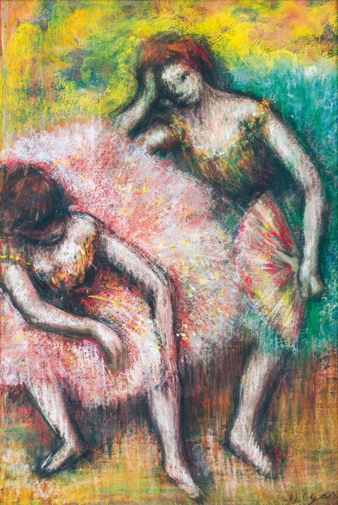 Detail of Two Dancers, 1898 by Anonymous