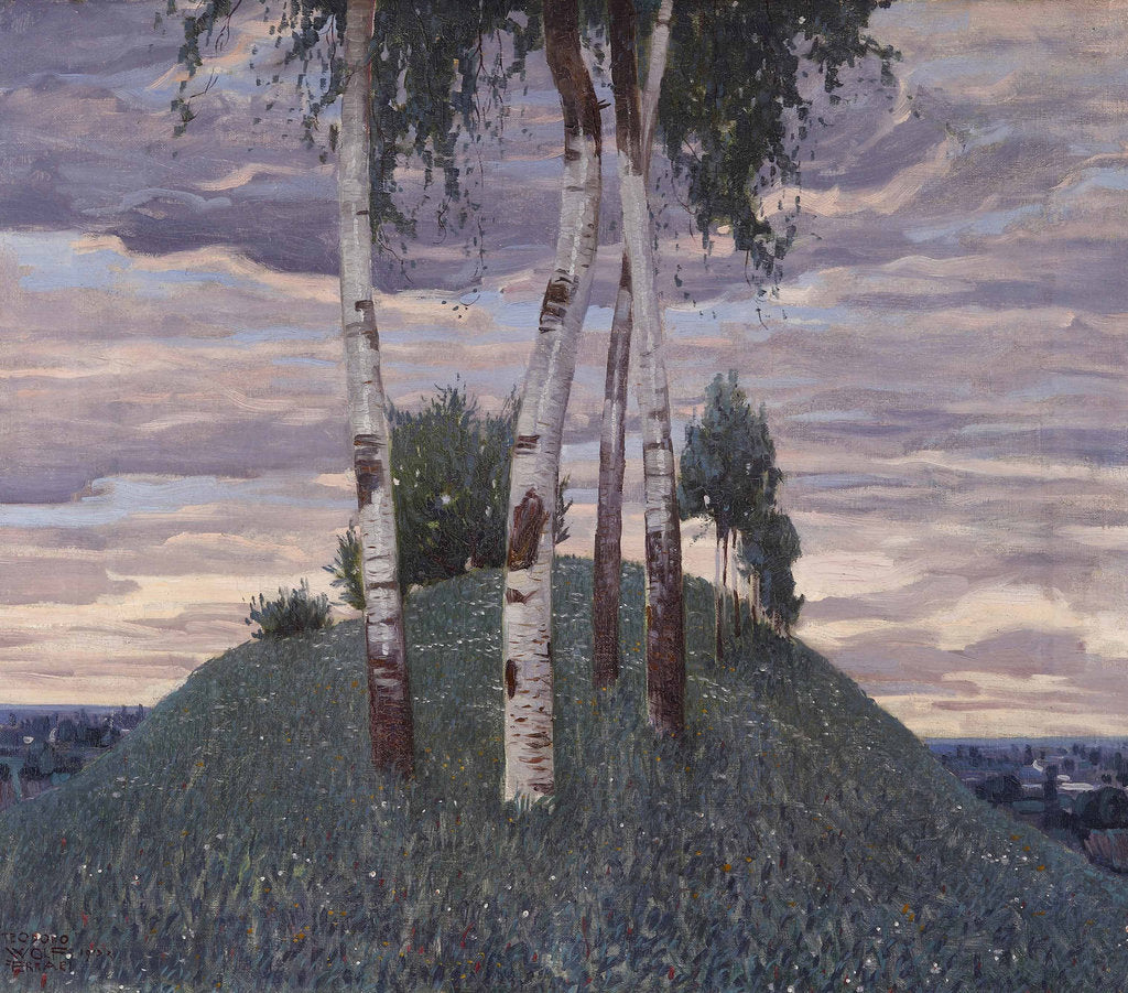 Detail of Birches, 1913 by Anonymous