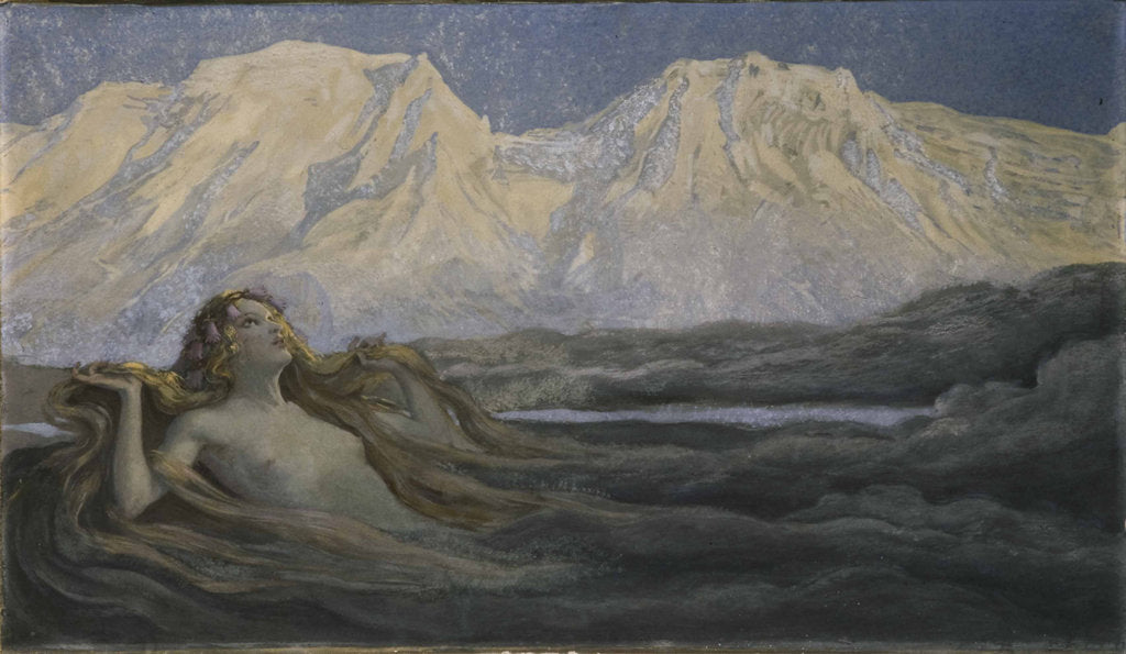 Detail of Spring Awakening, c. 1905 by Anonymous