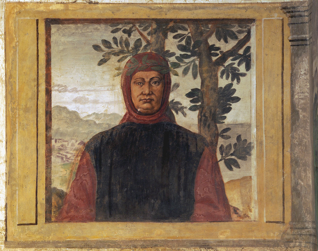 Detail of Francesco Petrarca by Anonymous