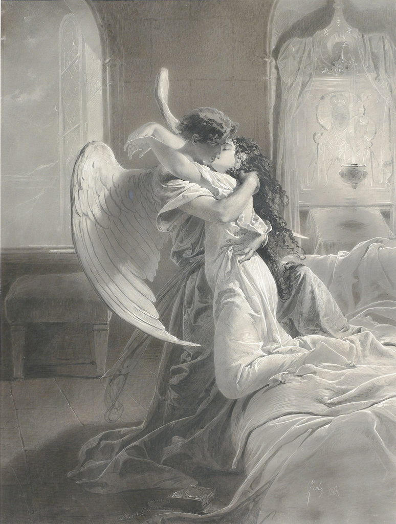 Detail of The Kiss by Anonymous