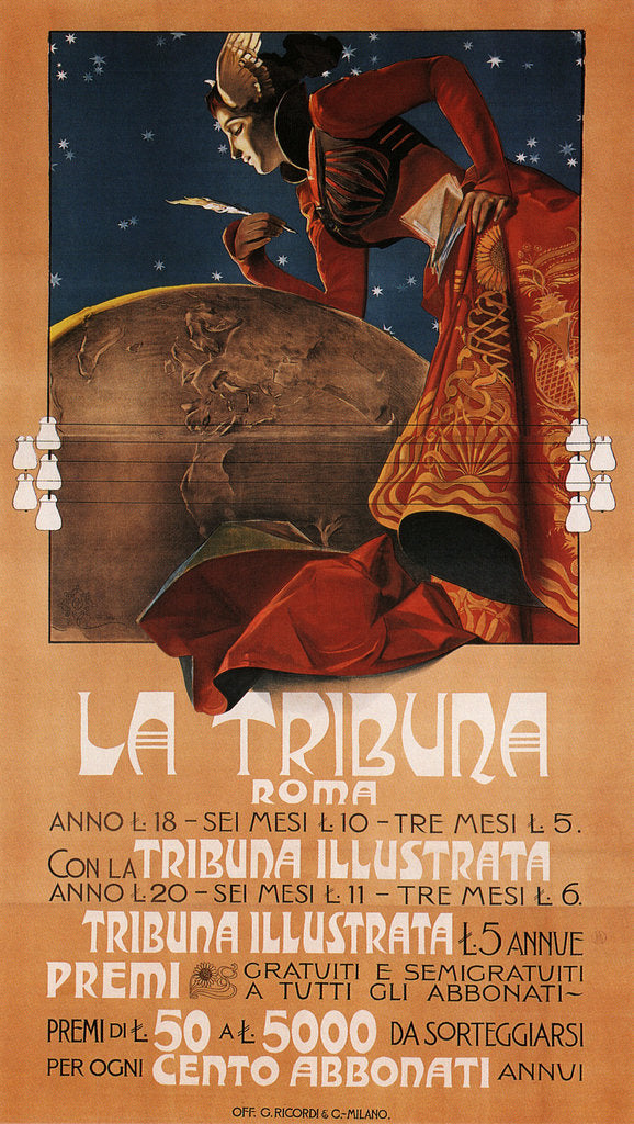 Detail of La Tribuna, 1913 by Anonymous
