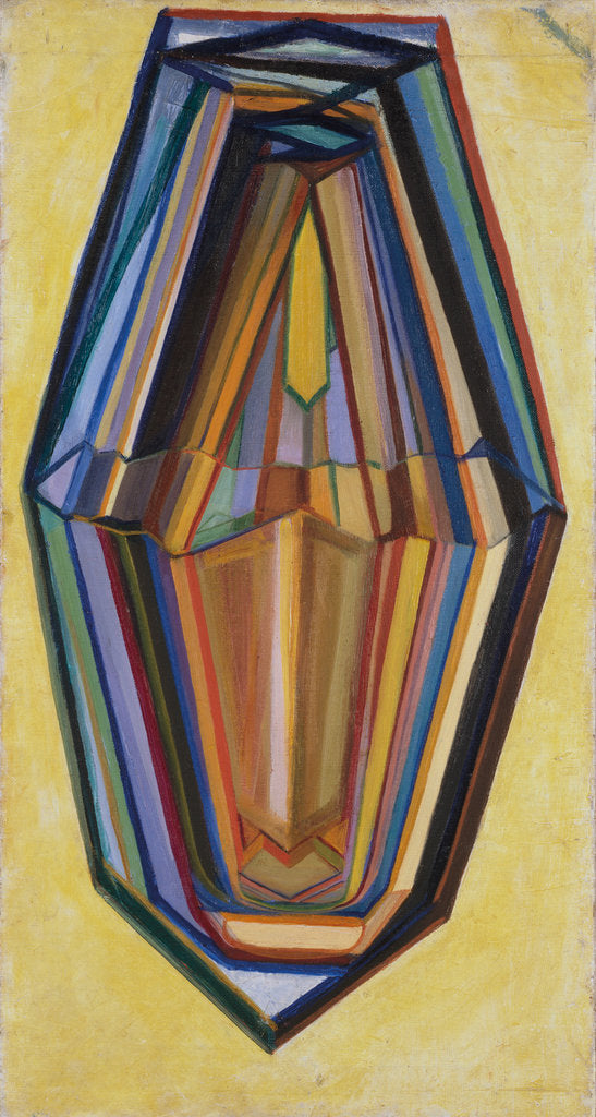 Detail of Self-portrait Crystal, 1917 by Anonymous