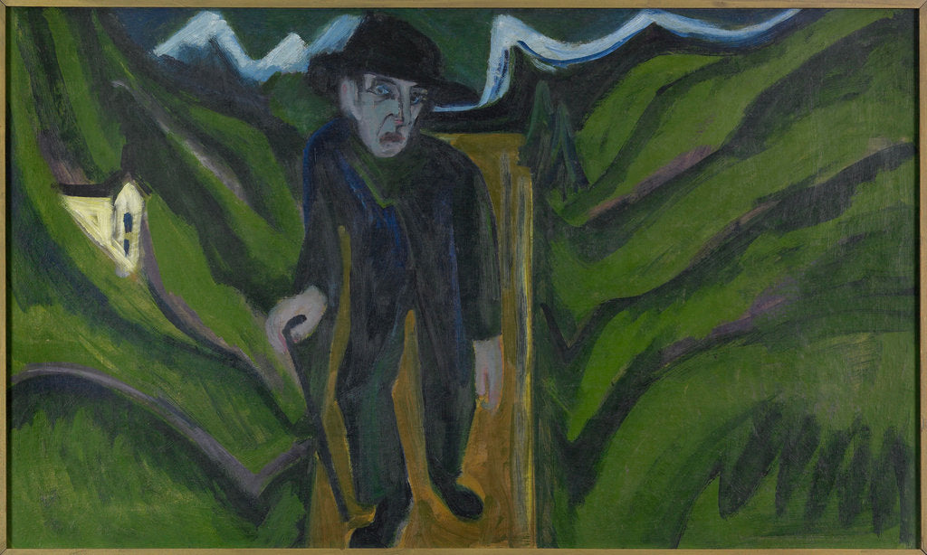Detail of The Walker, 1922 by Anonymous