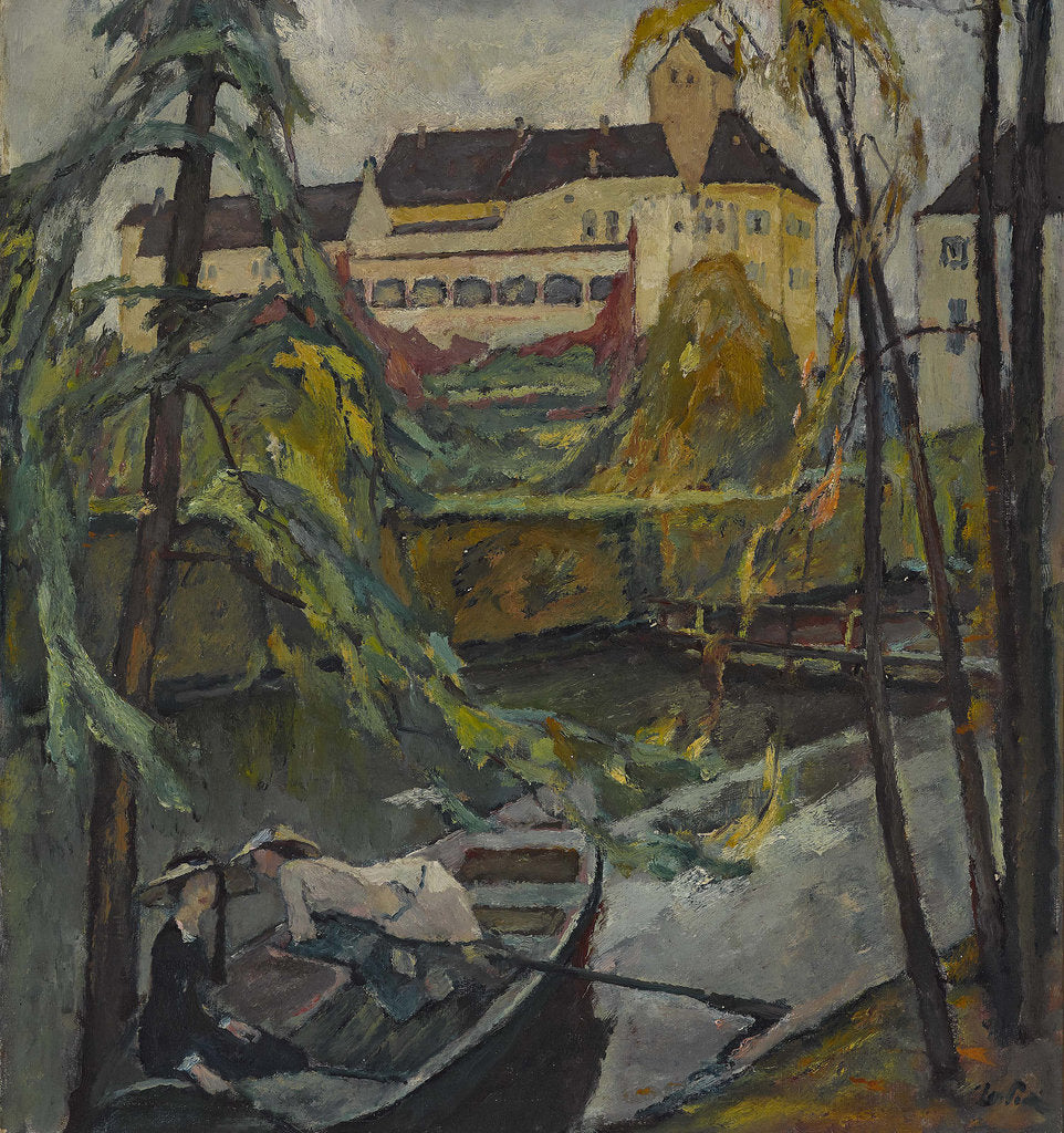 Detail of Seefeld Castle, 1925 by Anonymous