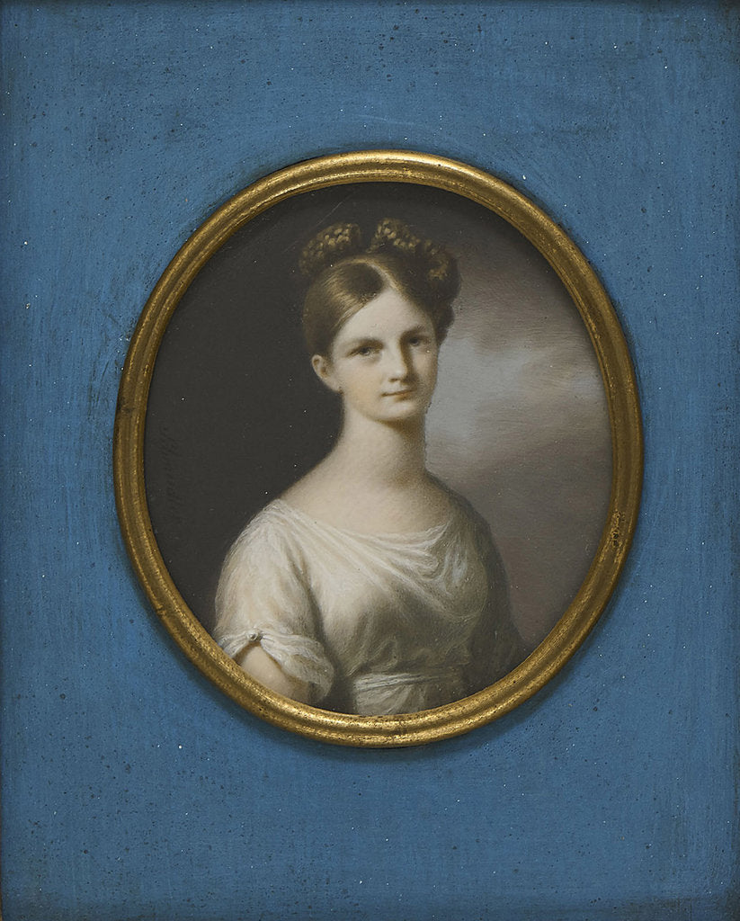 Detail of Princess Charlotte of Prussia, c. 1817 by Anonymous