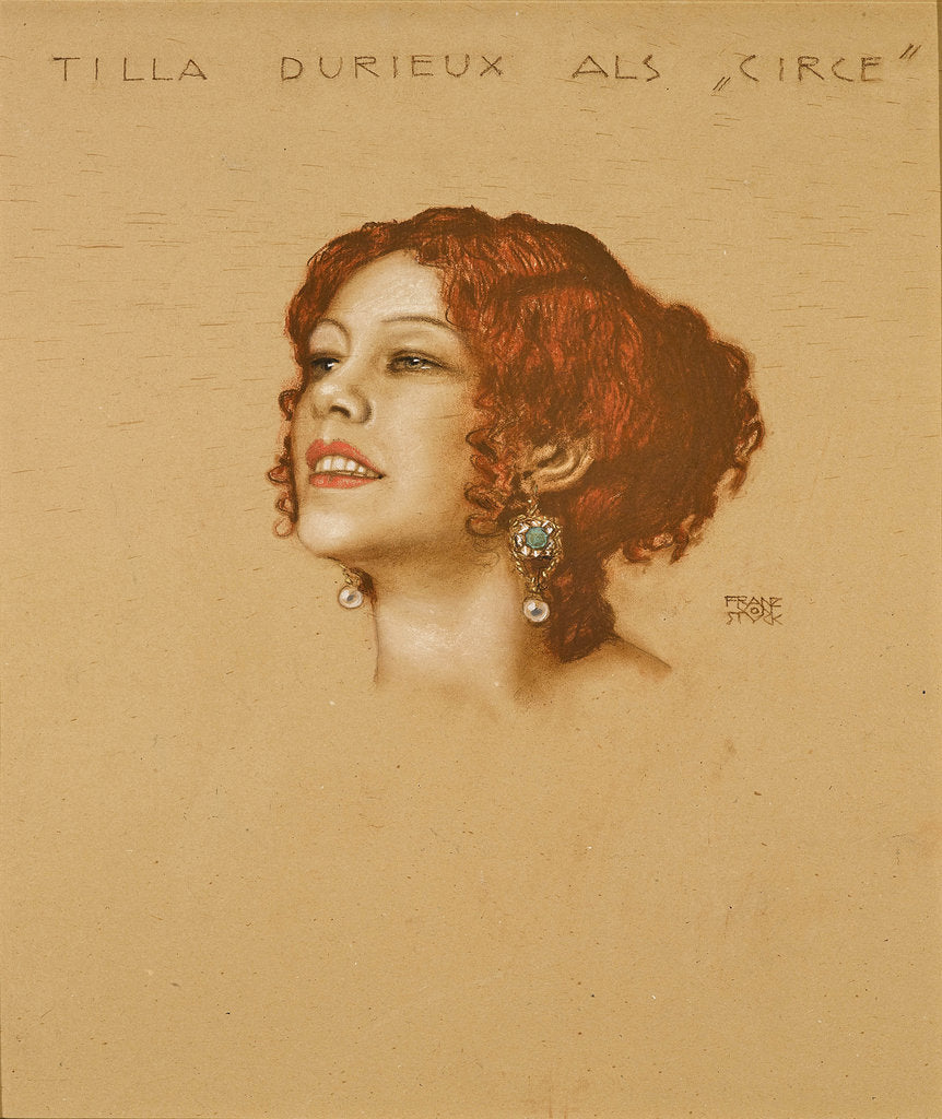 Detail of Tilla Durieux as Circe, 1910s by Anonymous