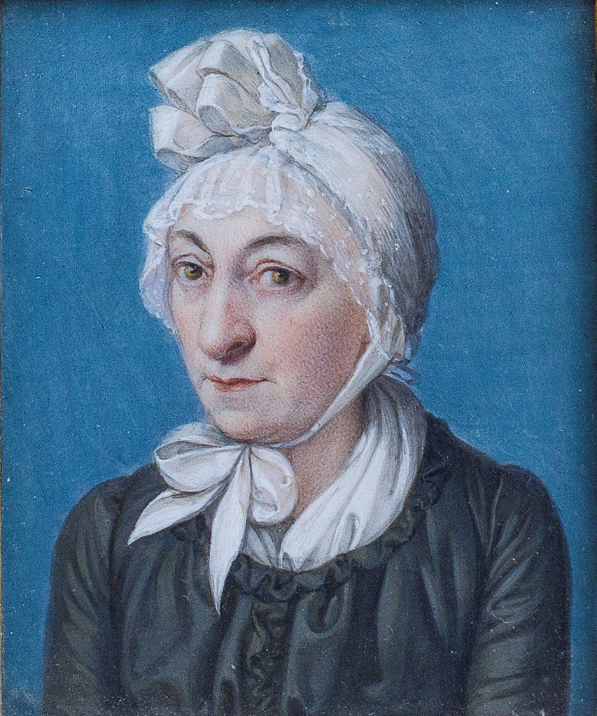 Detail of Bella Salomon, born Itzig, c. 1800 by Anonymous
