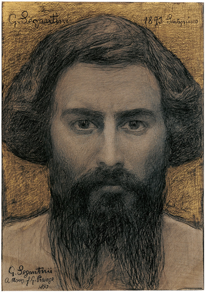 Detail of Self-Portrait, 1893 by Anonymous