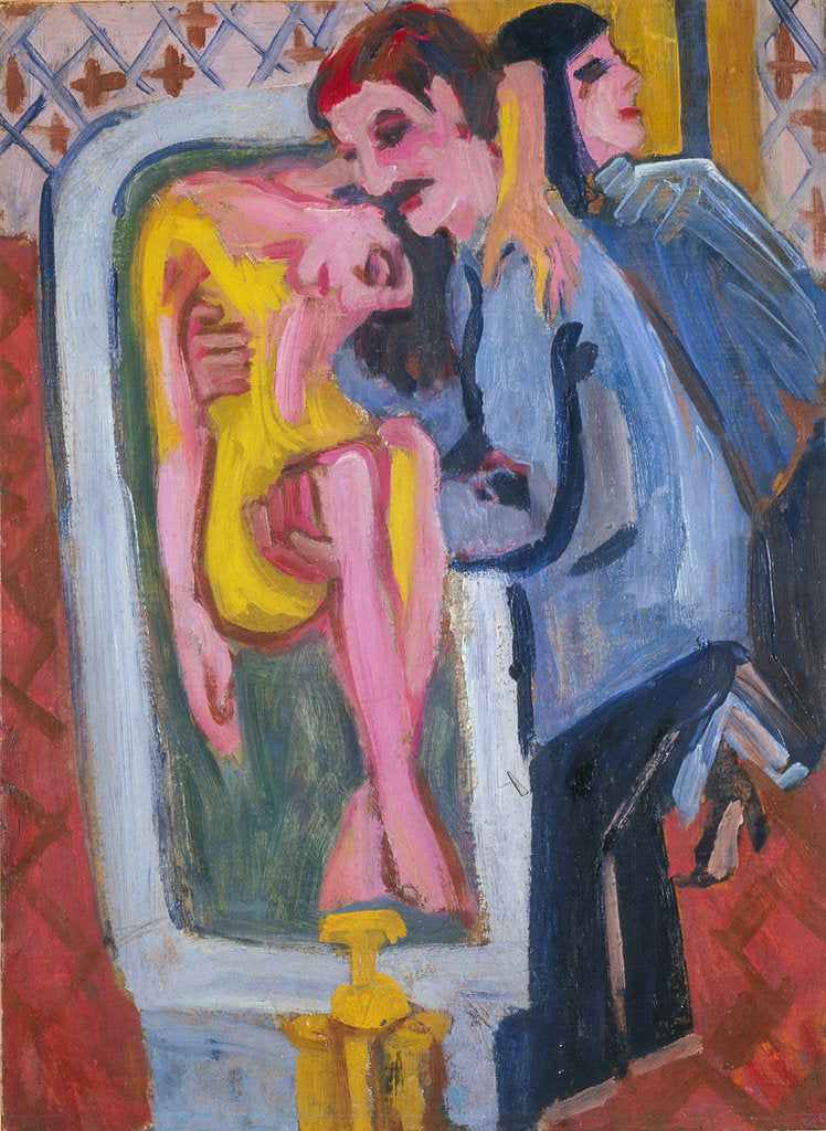 Detail of The Bathing a Sick (The Good Samaritan), ca 1917-1920 by Anonymous