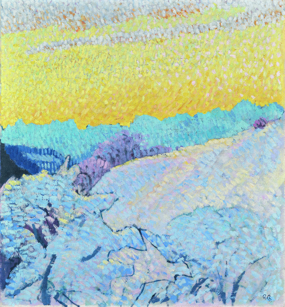 Detail of Winter Evening, 1905-1906 by Anonymous