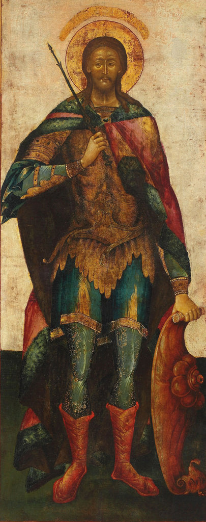 Detail of Saint Alexander Nevsky, Second Half of the 18th cen by Anonymous