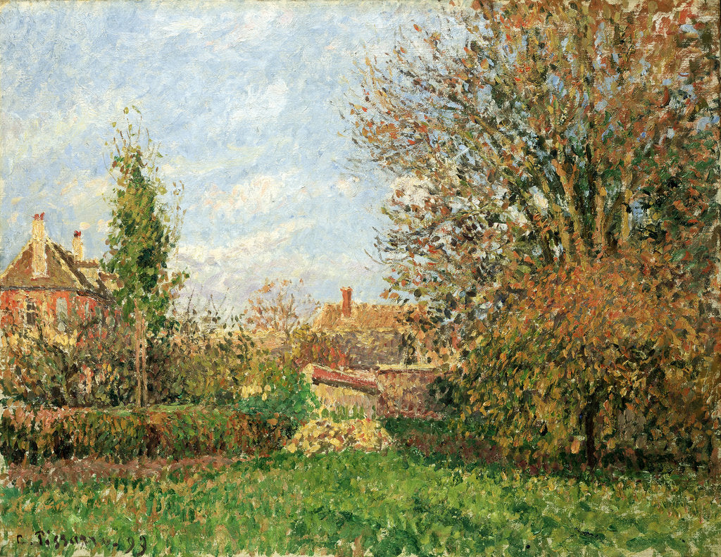 Detail of Autumn in Eragny (Automne à Eragny), 1899 by Anonymous