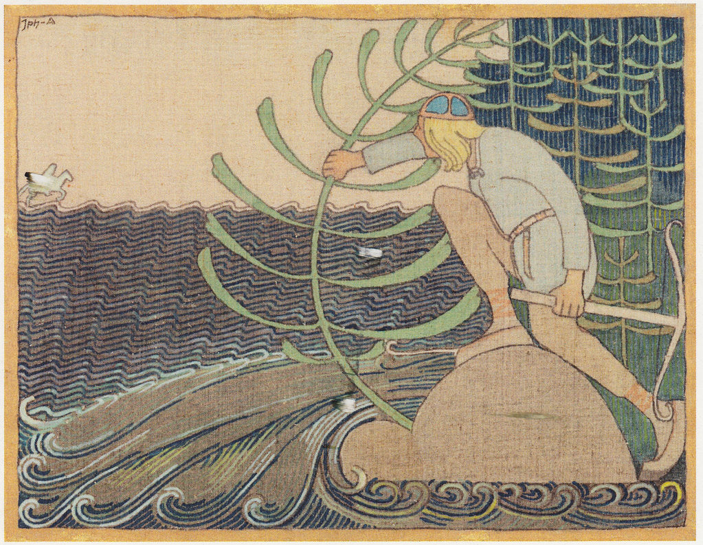 Detail of Joukahainens Revenge, 1910 by Anonymous