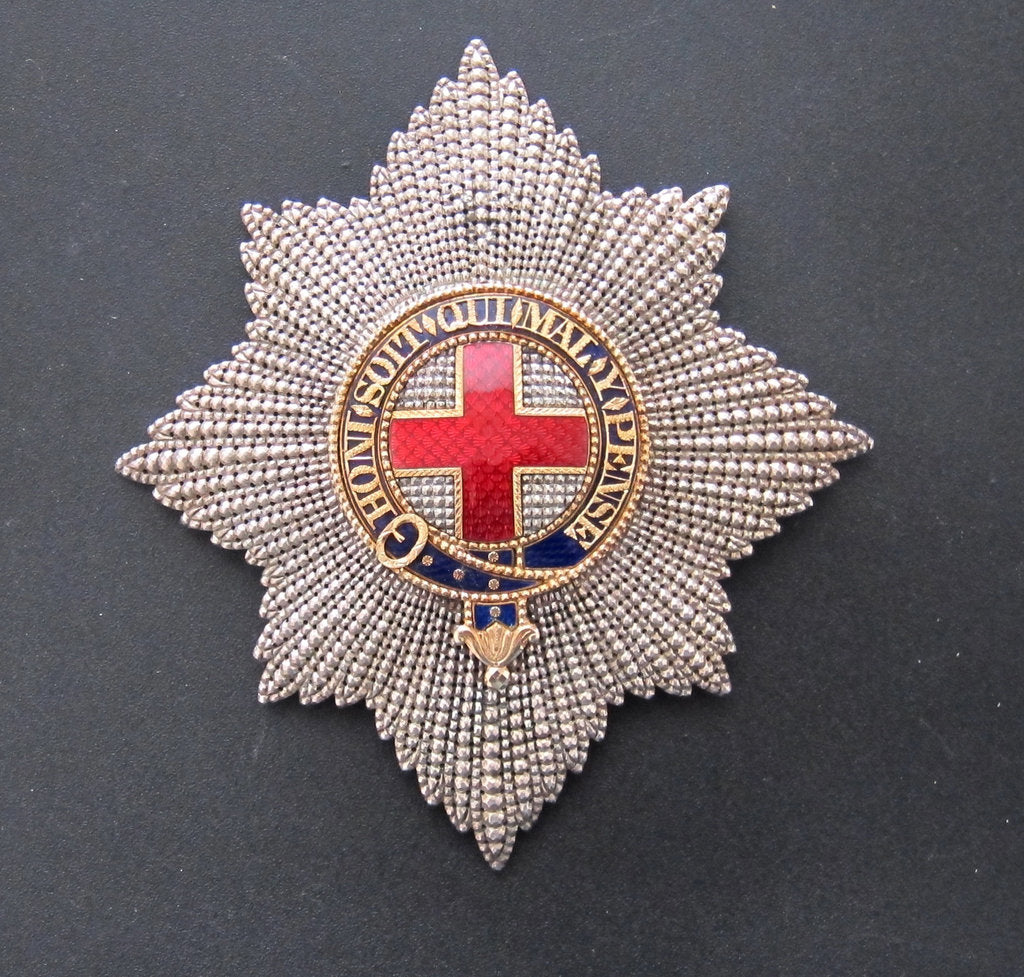 Detail of Order of the Garter Star, ca 1810-1815 by Anonymous