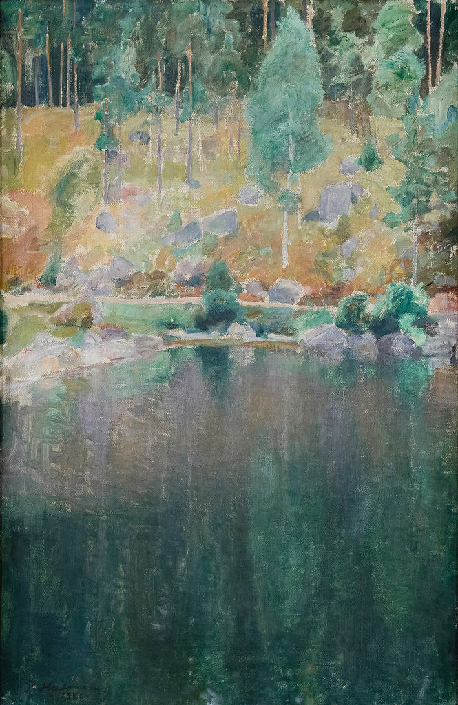 Detail of Spring Shore, 1920 by Anonymous