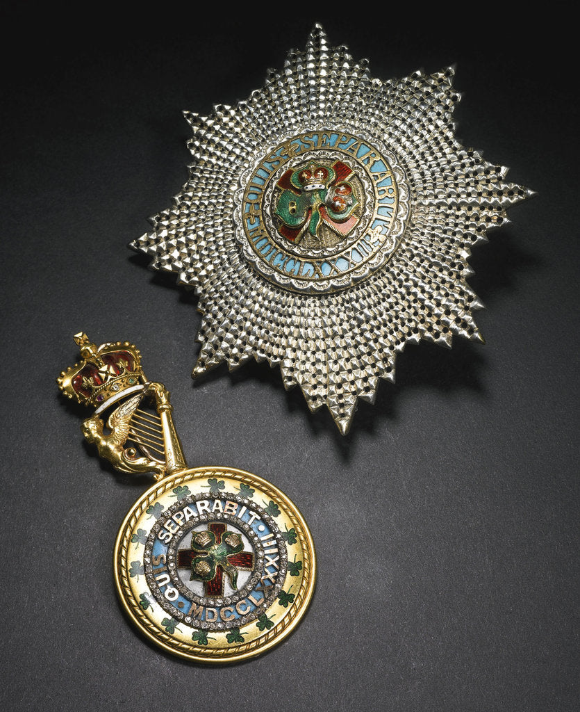 Detail of Order of Saint Patrick, Grand Masters set of insignia by Anonymous