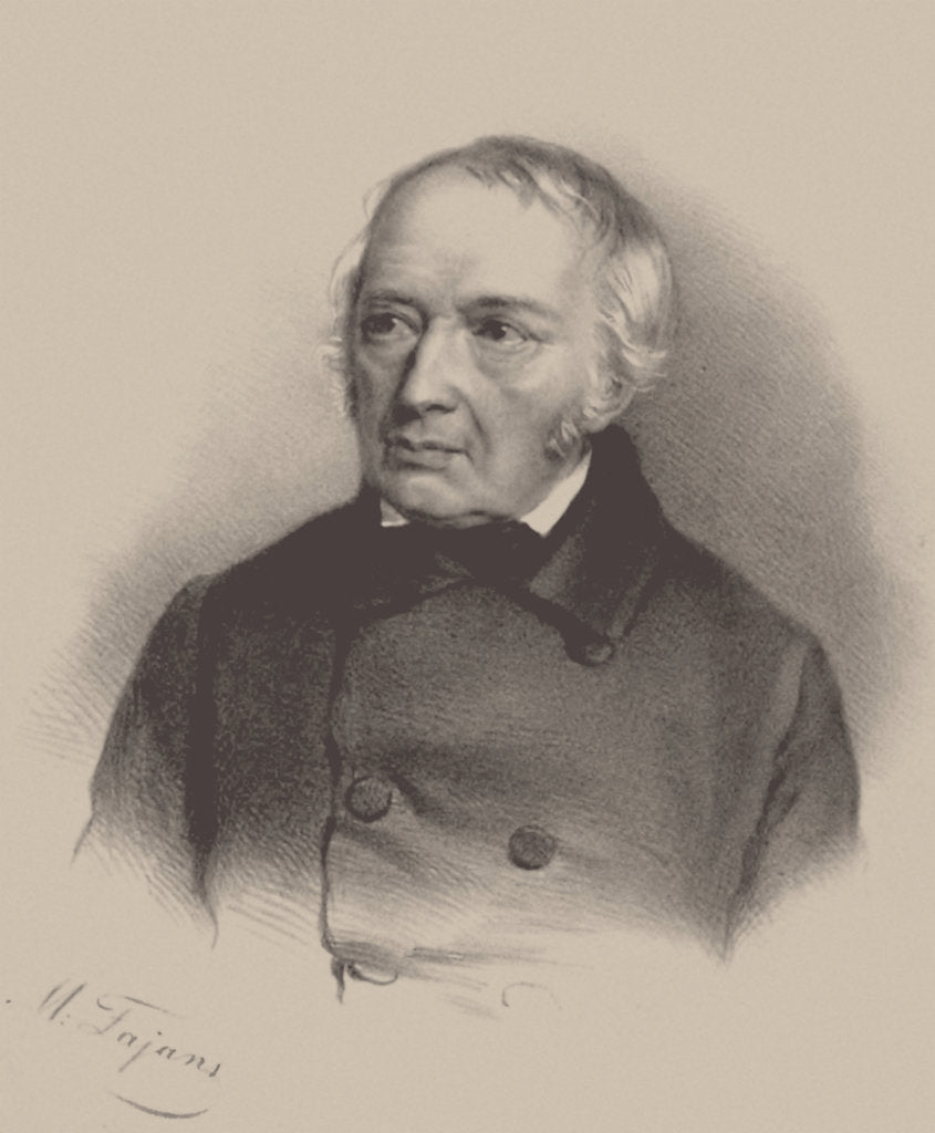 Detail of Portrait of Joseph Elsner, ca 1854 by Anonymous
