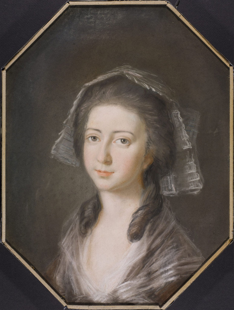Detail of Portrait of Princess Maria Anna Czartoryska, c. 1780 by Anonymous