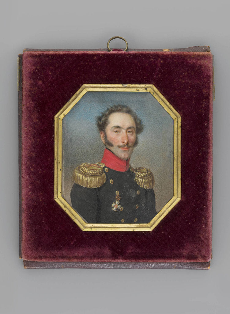 Detail of Portrait of Count Ivan Osipovich de Witt, 1832 by Anonymous