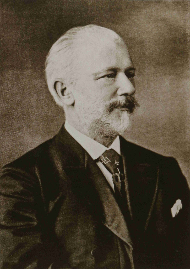 Detail of Pyotr Ilyich Tchaikovsky in London, 1893 by Anonymous