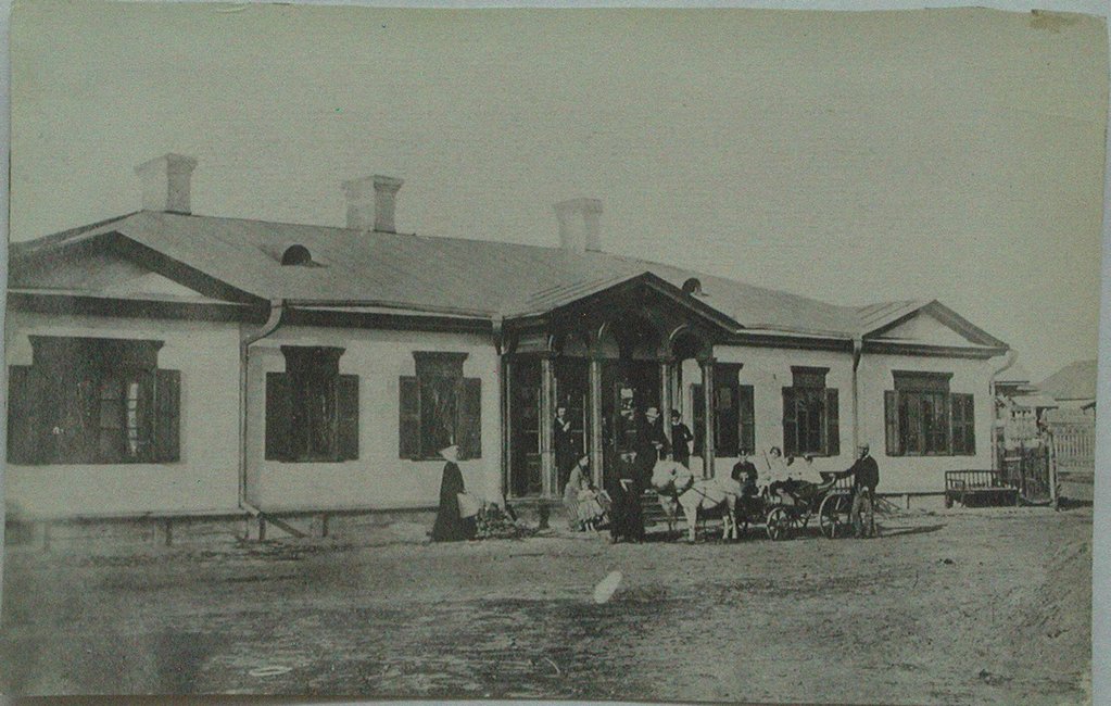Detail of The House of Pyotr Ilyich Tchaikovsky in Kamenka, where he worked in 1860-1870s, 1870s by Anonymous
