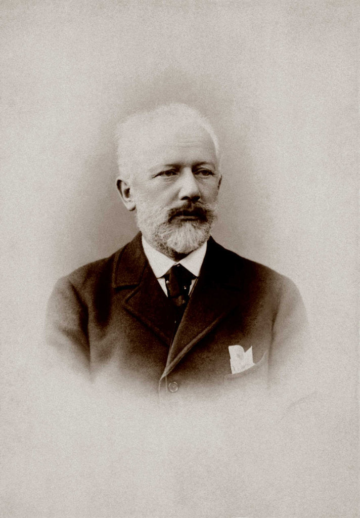 Detail of Pyotr Ilyich Tchaikovsky, 1892 by Anonymous