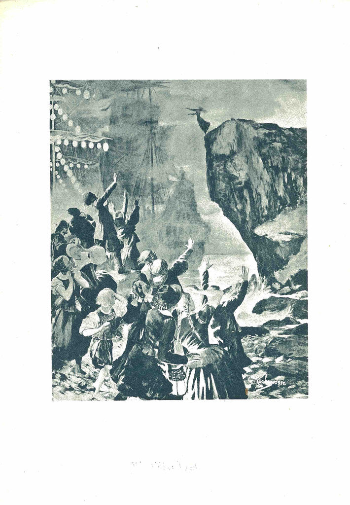 Detail of The Flying Dutchman (Der fliegende Holländer) by Richard Wagner, 1872 by Anonymous