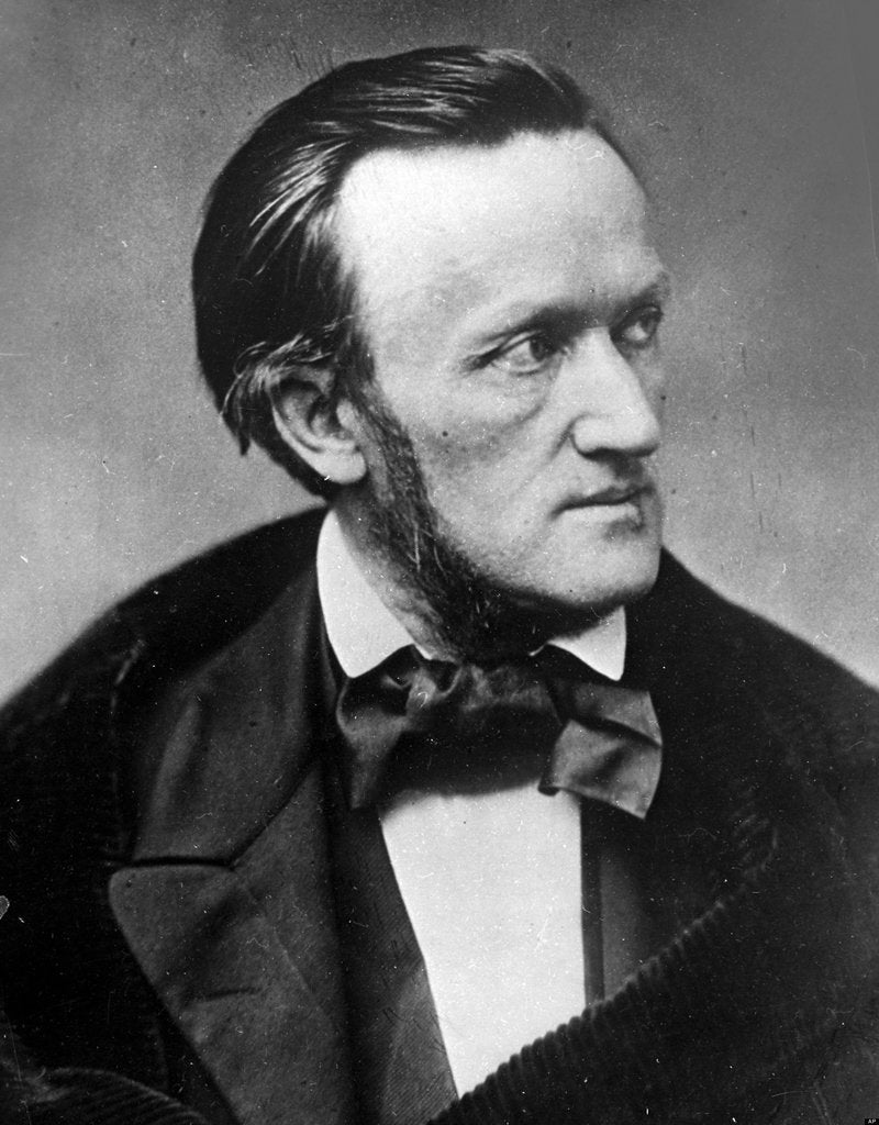 Detail of Portrait of the Composer Richard Wagner in Paris, 1861 by Anonymous