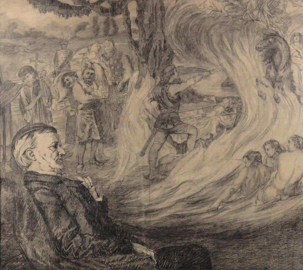 Detail of Wagners Dream by Anonymous