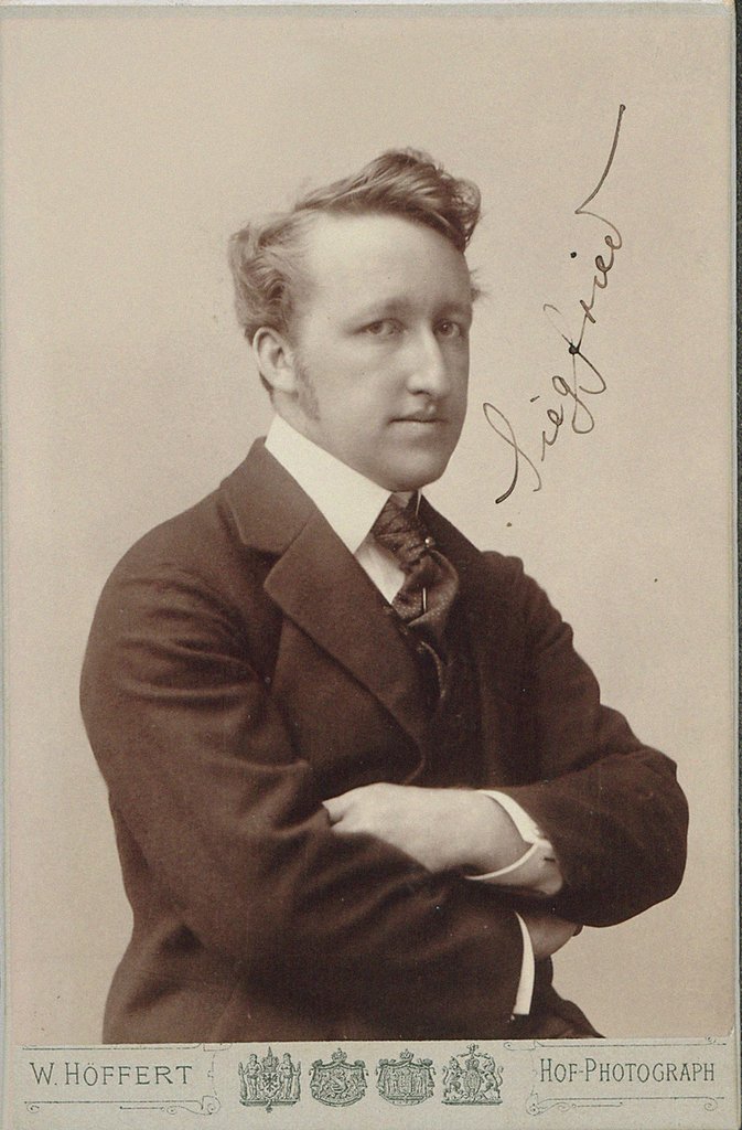 Detail of Portrait of Siegfried Wagner by Anonymous