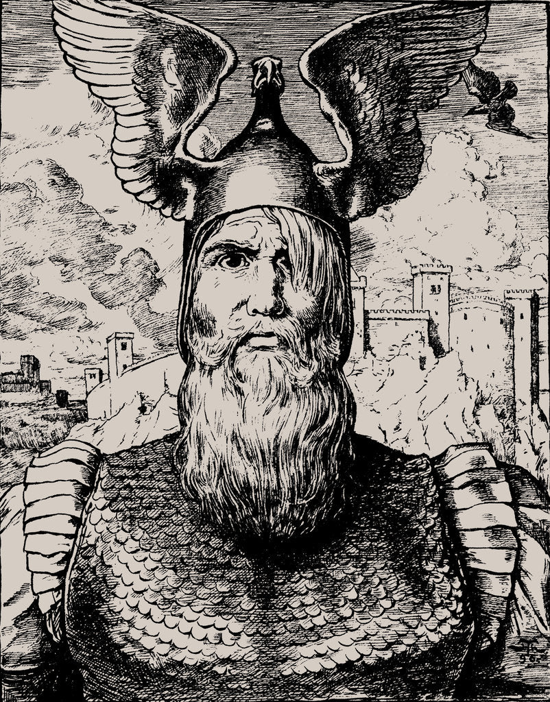 Detail of Der Ring des Nibelungen, 1897 by Anonymous