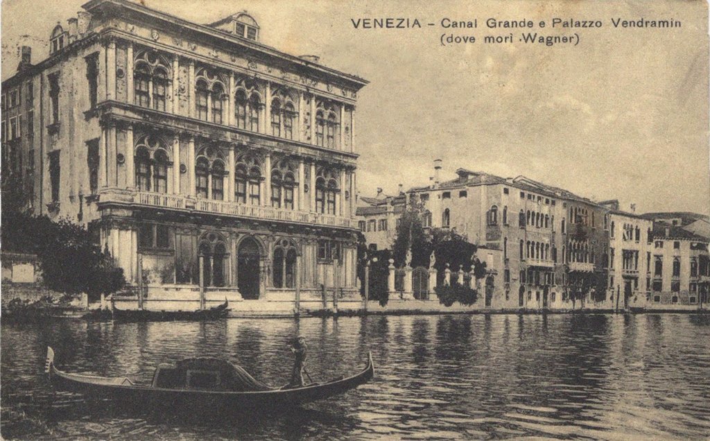 Detail of Palazzo Vendramin Calergi in Venice, 1880s by Anonymous
