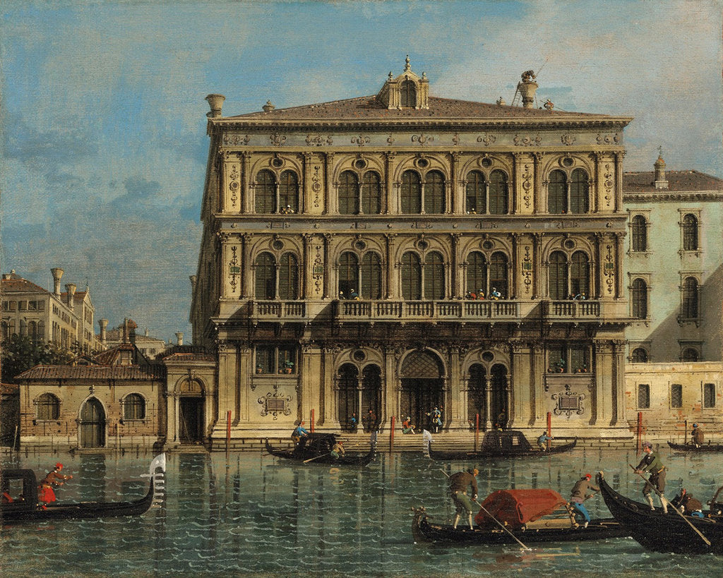 Detail of Palazzo Vendramin Calergi in Venice by Anonymous