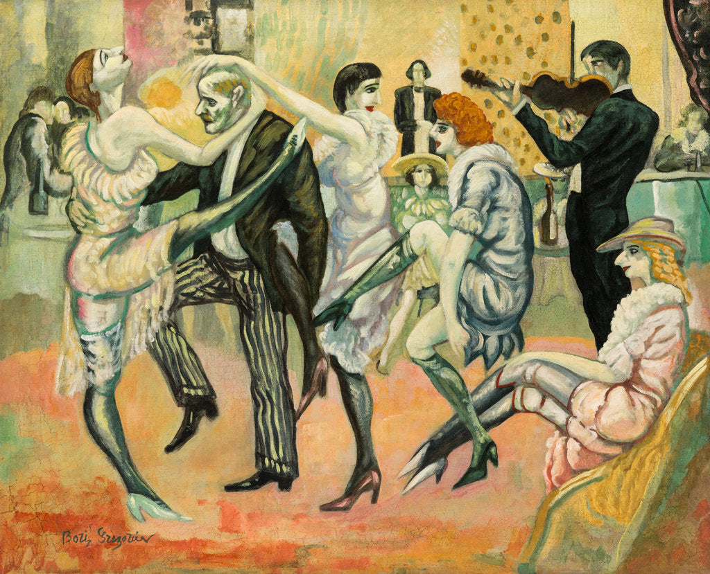 Detail of At the Dance Hall, 1913-1914 by Anonymous