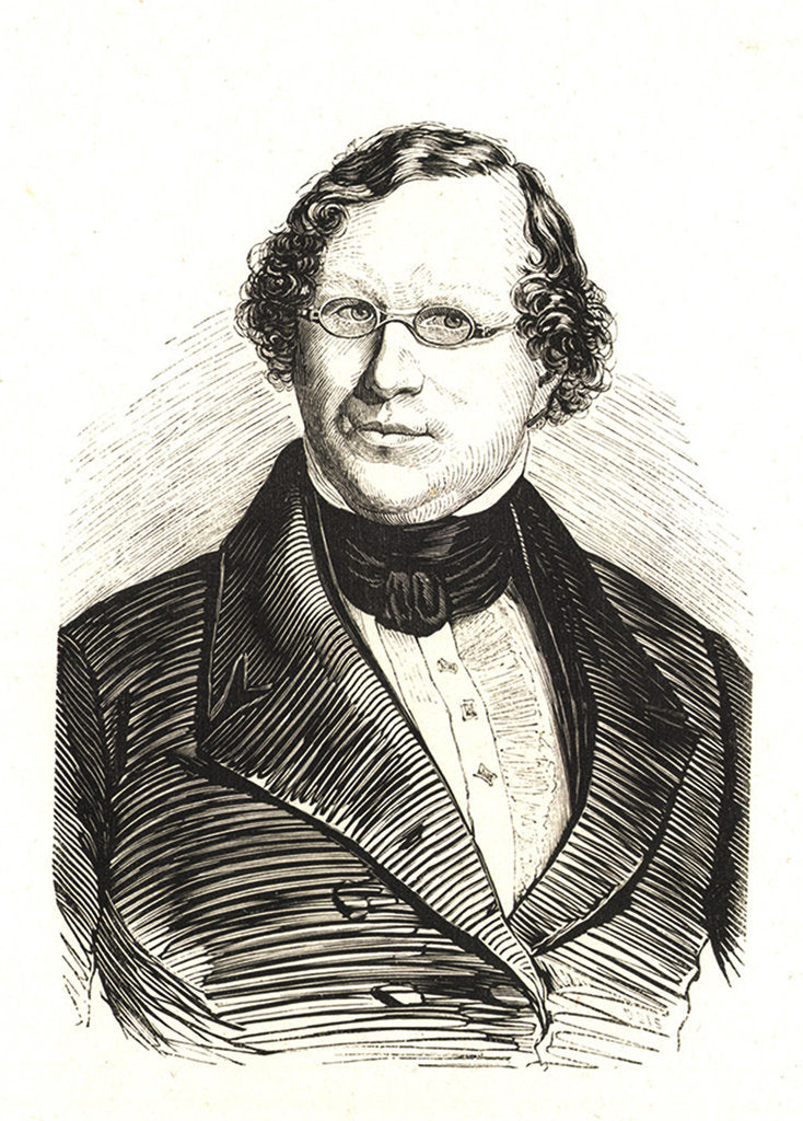 Detail of Portrait of Bernhard Molique, 1830s by Anonymous