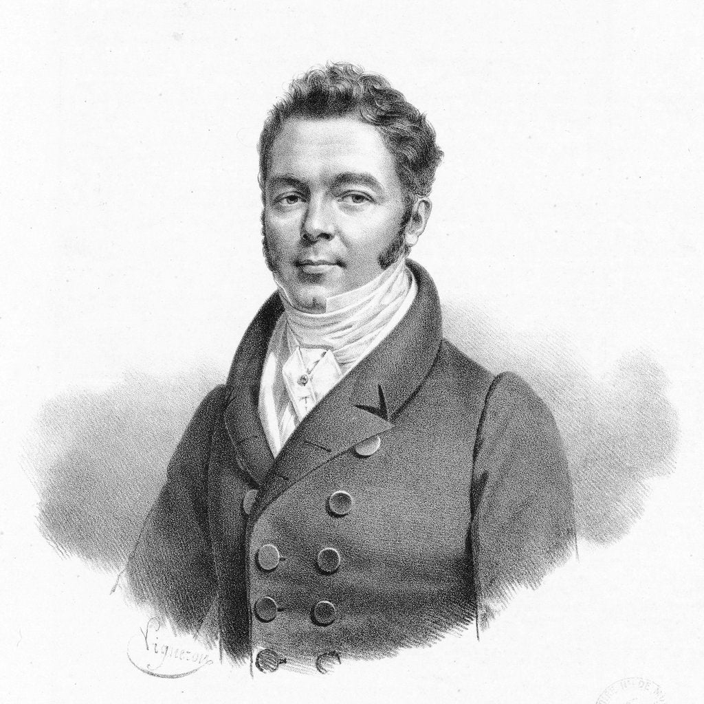 Detail of Portrait of George Onslow, 1834 by Anonymous