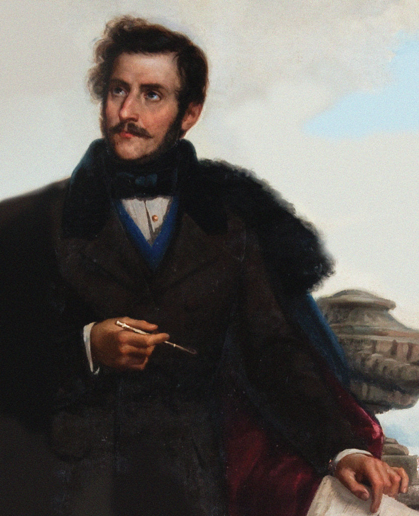 Detail of Portrait of Gaetano Donizetti by Anonymous